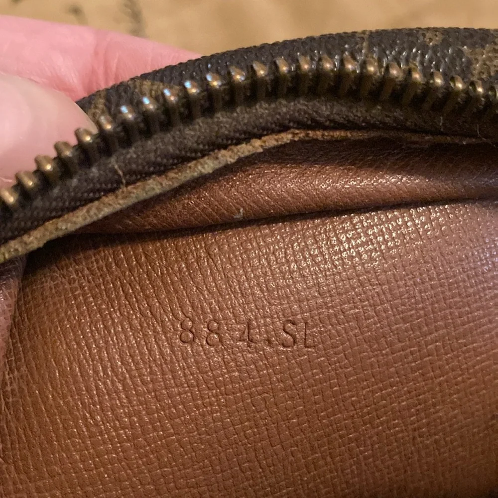 Vintage Boho Louis Vuitton Bag w/Hand Braided Crossbody Strap & Dust Bag